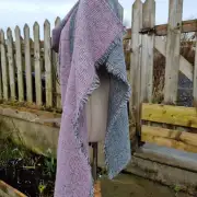 Two Sisters Tweed Shawl image 3