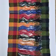 Textile Wall Art - 'tying-in' image 1