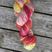 Hand-Dyed Yarn: 100% Merino, chunky - 4 2 image 2