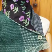 Three Sisters Tweed neck warmer image 3