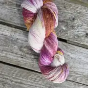 Hand-Dyed Yarn: 100% Merino, aran image 1