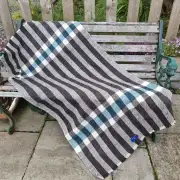 Gotland x Hebridean and Merino tweed throw image 2