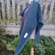 Two Sisters Tweed Shawl Lambswool image 3