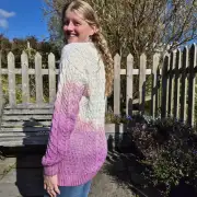 Hand dyed heritage wool jumper s image 4