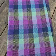 Two Sisters Tweed Fabric - Aurora Check #3 image 2