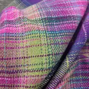 Two Sisters Tweed Fabric - Purple Aurora image 7