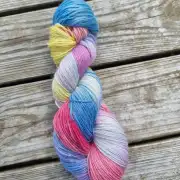 Hand-Dyed Yarn: Baby Alpaca, 4 ply image 1