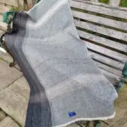 Gotland x Hebridean, alpaca-rose tweed throw image 2