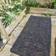 Handwoven pure wool rug image 1