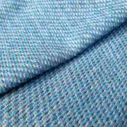 Two Sisters Tweed Fabric - sea image 2