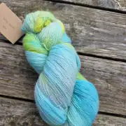 Hand-Dyed Yarn: Bluefaced Leicester, lace - 1 2 image 1