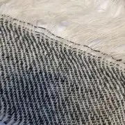 Textile Wall Art - 'tying-in' - gotland from my own sheep! image 3