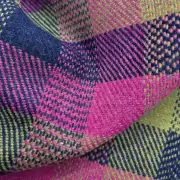 Two Sisters Tweed Fabric - Aurora Check #1 image 2