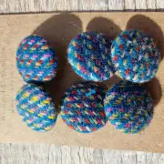 Three Sisters Tweed Buttons - 6 3 image 1