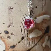 Sea Glass Necklace ultra rare colours image 1
