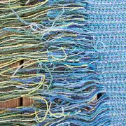 Textile Wall Art - 'tying-in' image 4