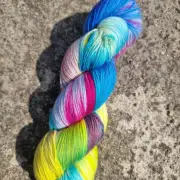 Hand-Dyed Yarn: 100% Merino, 4 ply image 2