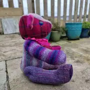 Tweed Teddy Bear image 2