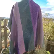 Merino Tweed Shawl image 5