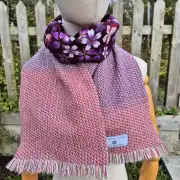 Two Sisters lambswool Tweed scarf image 3