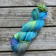 Hand-Dyed Yarn: 100% Merino, aran - 2 2 image 2