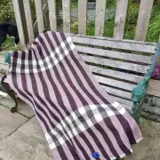 Gotland x Hebridean and Merino tweed throw image 3