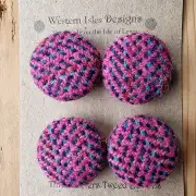 Three Sisters Tweed Buttons - 3 7 image 1