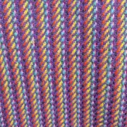 Three Sisters Tweed Fabric - Rainbow - purple image 2