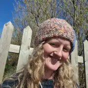 Hand Knitted merino headband image 5