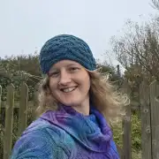 Hand Knitted merino headband/cowl image 4
