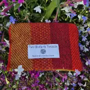Two Sisters Tweed Zip Purse image 1