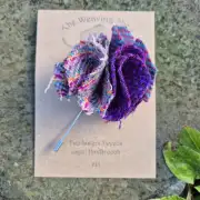 Tweed lapel pin brooch image 1