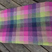 Two Sisters Tweed Fabric - Aurora Check #4 image 9