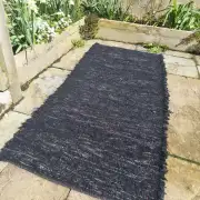 Handwoven pure wool rug image 4