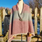 Two Sisters Tweed Shawl Lambswool image 5