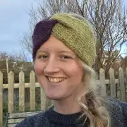 Hand Knitted icelandic headband image 1