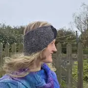 Hand Knitted UistWool headband image 4