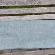 Three Sisters Tweed Fabric - Dusky Blue image 1