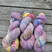 Hand-Dyed Yarn: 100% Merino, 4 ply x3 image 2