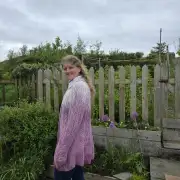 Hand dyed merino wool cardigan image 2