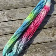Hand-Dyed Yarn: Bluefaced Leicester,  4 ply image 3