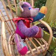 Tweed Teddy Bear made to order image 4