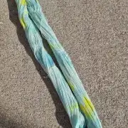 Hand-Dyed Yarn: 75% Alpaca, 25% silk, fingering weight image 5