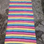 Handwoven pure cotton rug image 1
