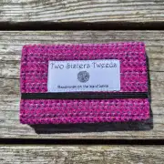 Two Sisters Tweed Card Holder image 1