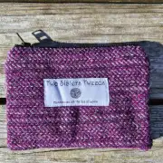 Two Sisters Tweed Zip Purse image 1