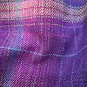 Two Sisters Tweed Fabric - Purple Aurora image 13