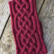 Hand Knitted cashmere & lambswool  headband/cowl image 8