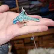 Ceramic Necklace/ hanging ornament image 5