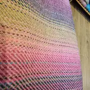 Three Sisters Tweed Fabric - Aurora Pink image 2